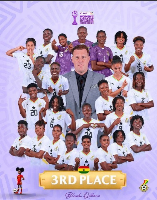 Bronze in Casablanca: Ghana’s Black Queens Shine at WAFCON 2024